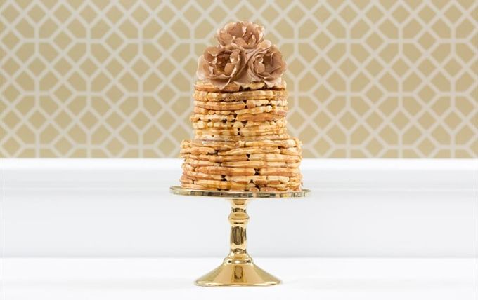 1. Вафельный торт.