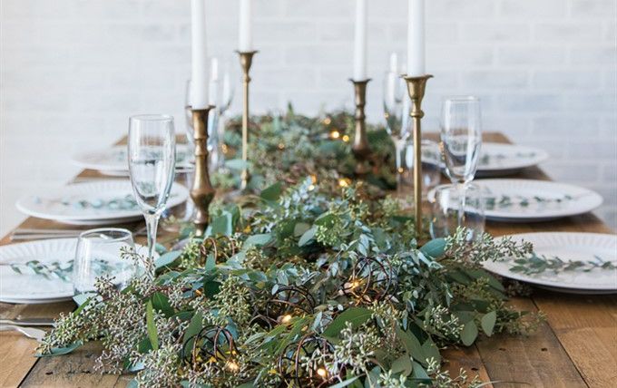 Дневник невесты |  Стиль с народным искусством |  Стол для свадебного приема