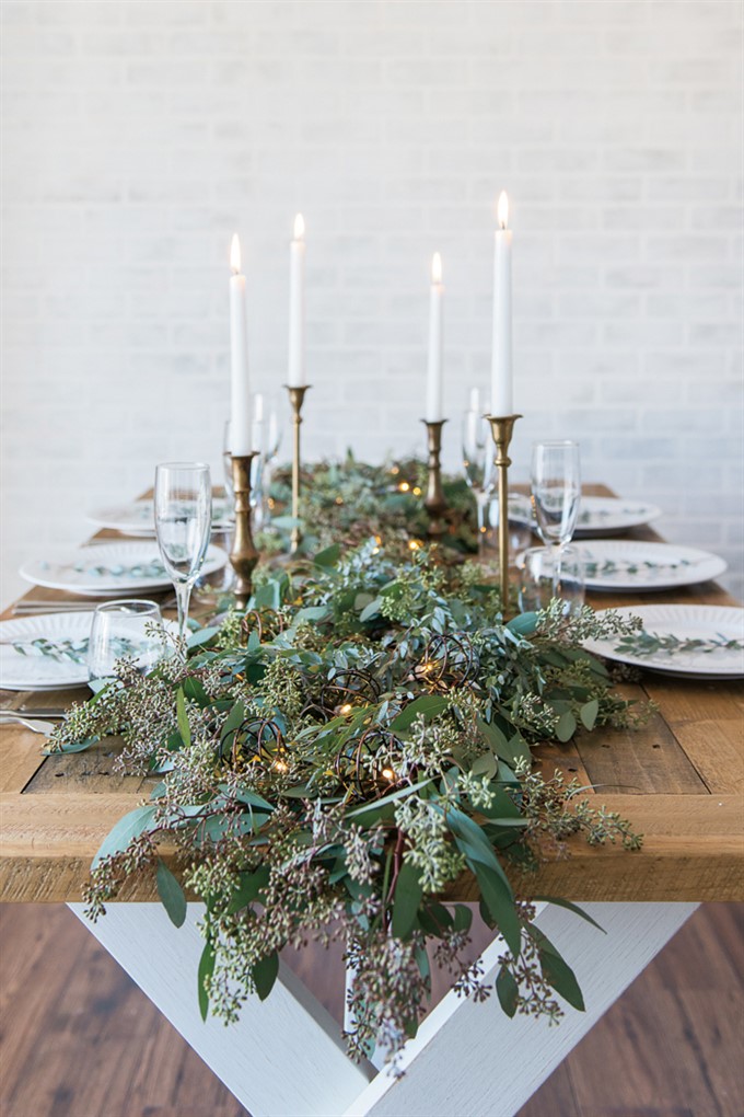 Дневник невесты |  Стиль с народным искусством |  Стол для свадебного приема