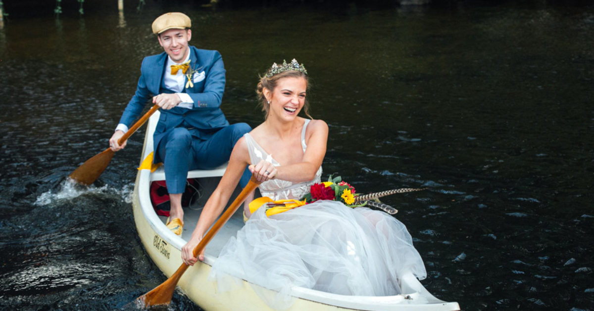 Как организовать свадьбу в летнем лагере