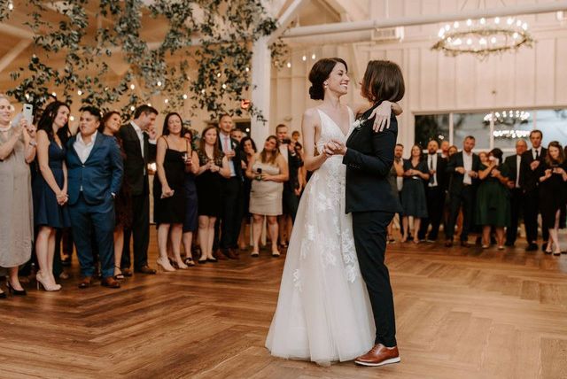 Вот точный порядок танцев на свадебном приеме