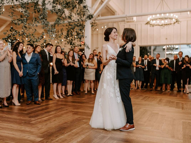 Вот точный порядок танцев на свадебном приеме