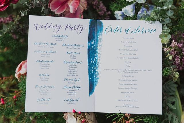 Вот что включить в программу свадебной церемонии