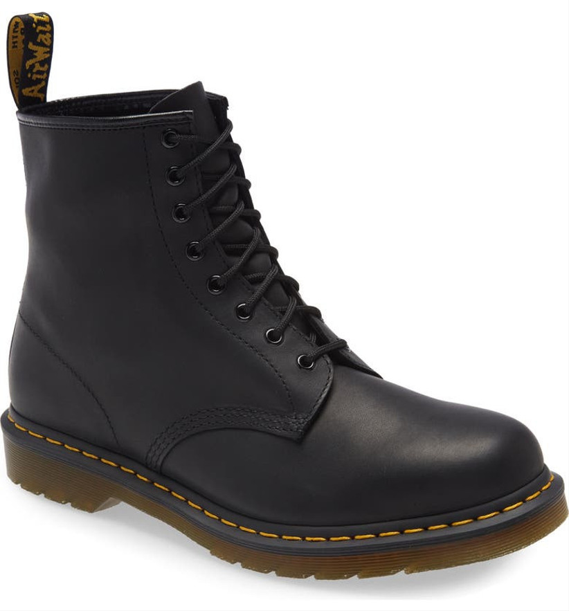 leather doc marten boots
