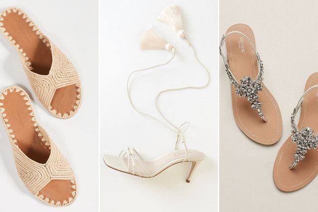 33 пляжных свадебных сандалии, которые вы точно сможете надеть снова