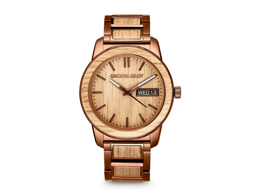 wooden barrel watch