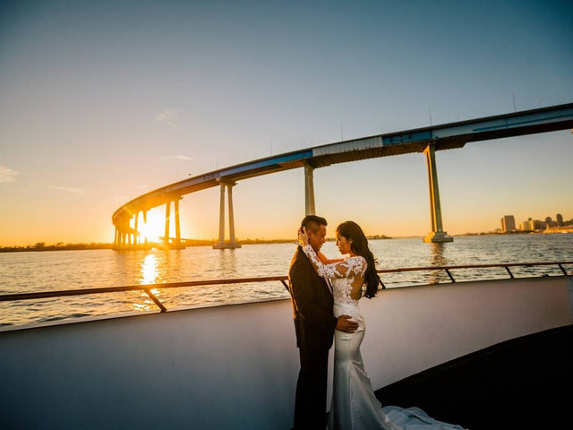 20 свадебных площадок на лодках для грандиозного морского события