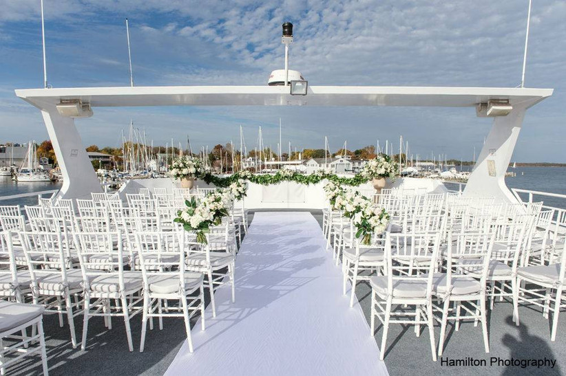 лодка свадебная церемония
