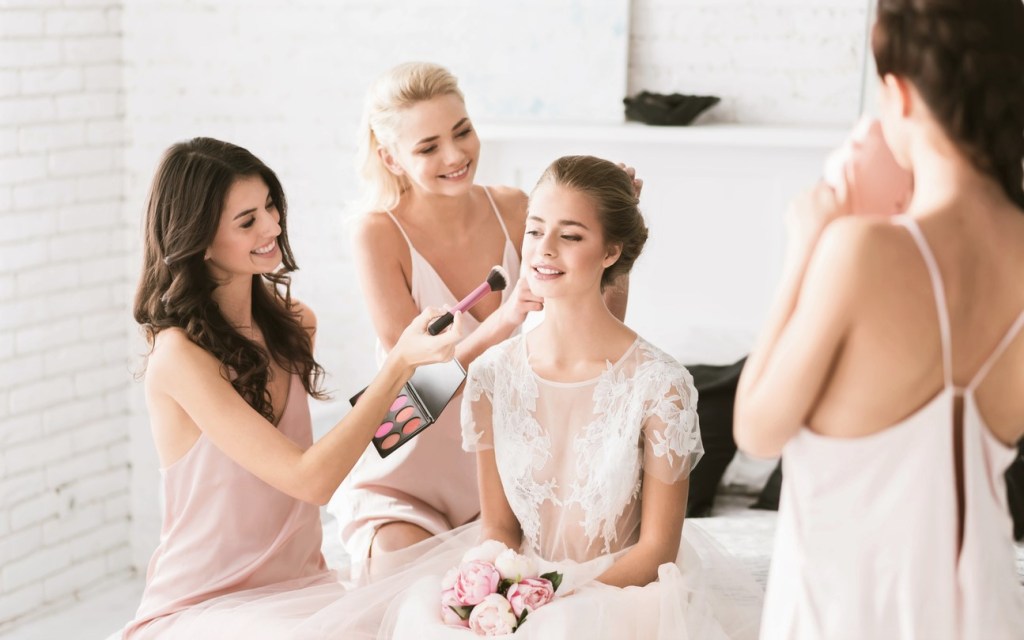 макияж невесты перед свадьбой
