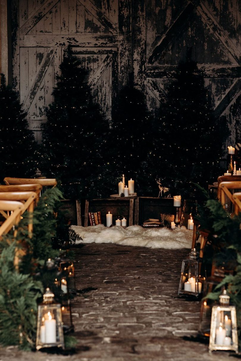 Рождественская свадьба - Фото: Мелоди Барабе - Свадебный блог: Босая невеста