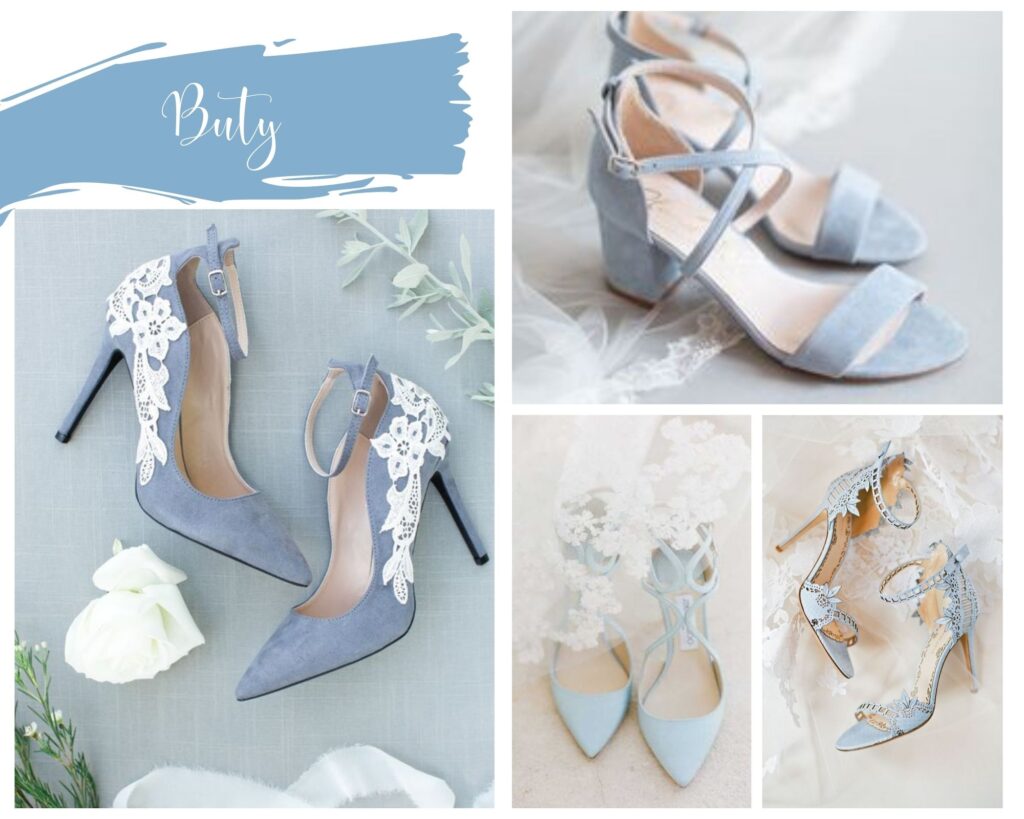что-то голубое для невесты: туфли