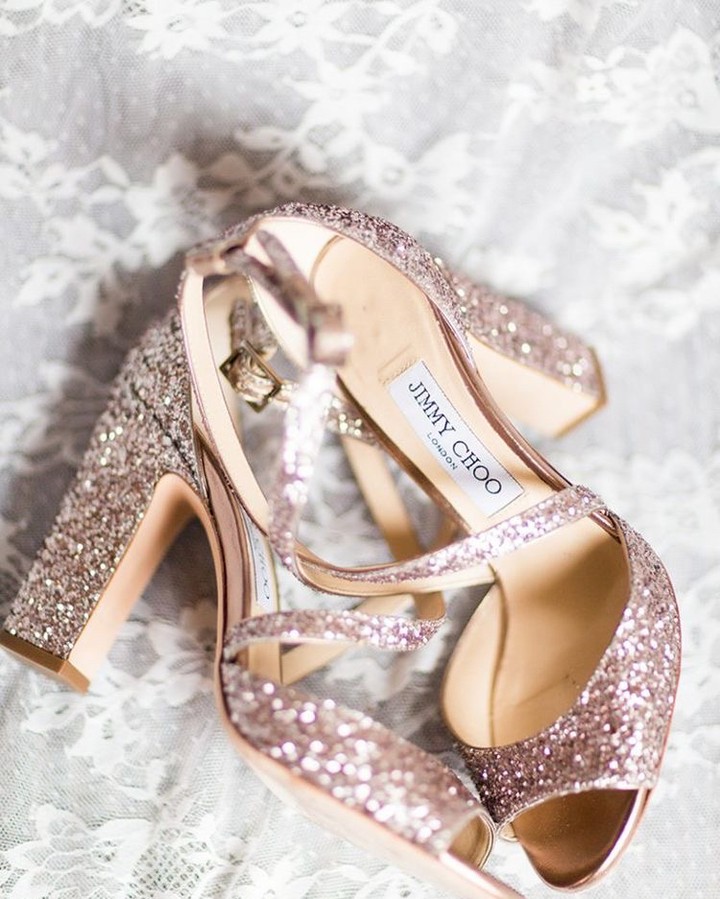 блестящие туфли на свадьбу