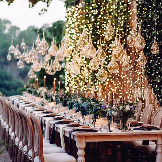 Свадебные украшения под потолок — фото 14