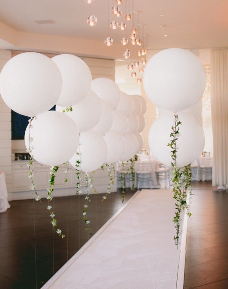Как использовать воздушные шары на свадьбе — юлитович фото