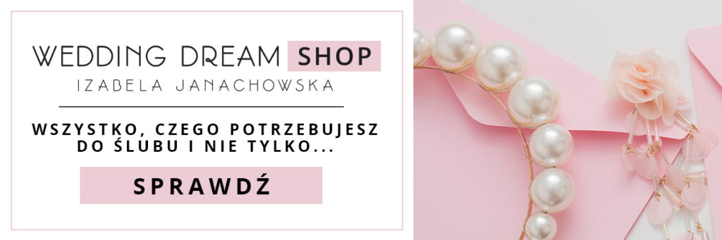 реклама для Weddingdream.shop от Изабелы Янаховской