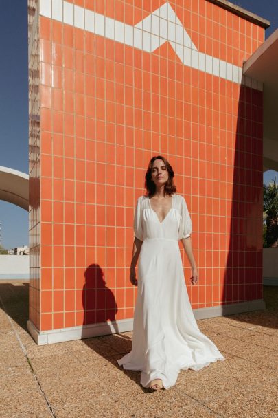 Селин де Монико - Свадебные платья - Коллекция 2022 - Фото: Фаустин Мартен - Свадебный блог: Босоногая невеста