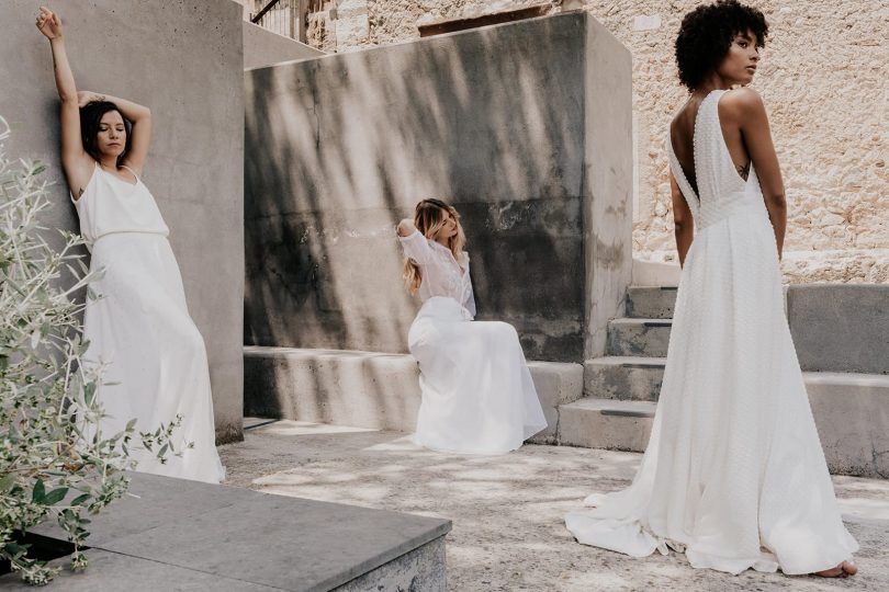 Селин Менар - Свадебные платья - Коллекция 2022 - Фото: Селин Делиги - Свадебный блог: Босоногая невеста